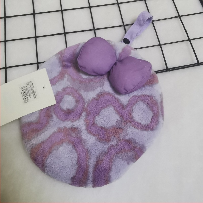 Double Benefit хавлия за ръце – леопардов котешки модел, коралов флис, бродирана, 30–50 г, 150d