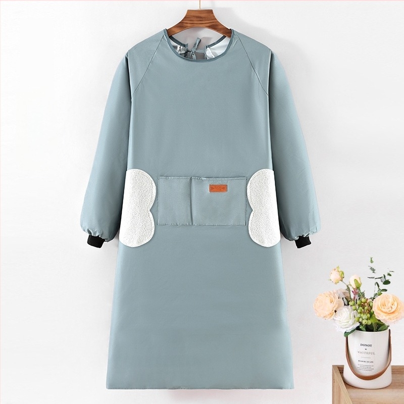 Престилка за кухня без ръкави, водоустойчива, маслоустойчива, полиестер, корейски стил