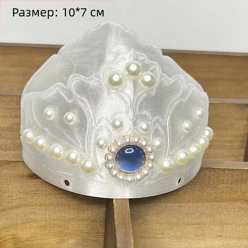 Детска фиба за коса с цвете — етно стил, ръчно изработен аксесоар за фотосесия