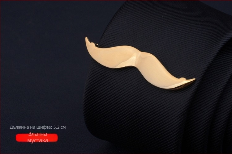 Мъжки клип за вратовръзка с дизайн на цвете за яка, персонализирана обработка, индивидуално опаковано