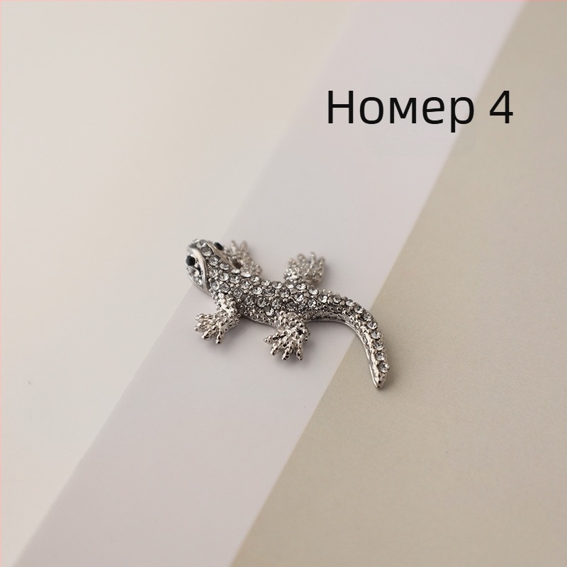 Клипс за вратовръзка, животнообразен, сплавен материал, мъжки корейски стил, пролет 2025