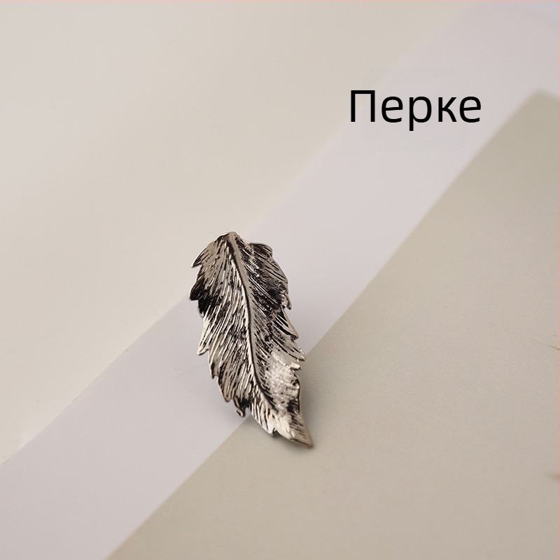 Клипс за вратовръзка, животнообразен, сплавен материал, мъжки корейски стил, пролет 2025