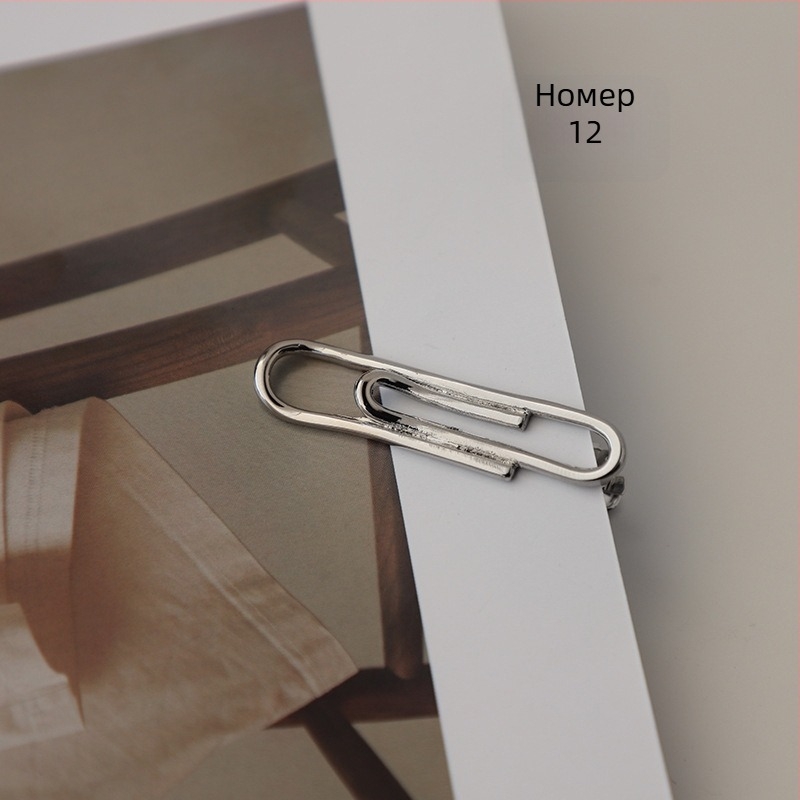 Клипс за вратовръзка, животнообразен, сплавен материал, мъжки корейски стил, пролет 2025