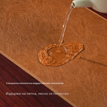 Нов китайски стил флаг за маса, PVC 70% и полиестер 30%, дневна стая, солиден модел, с възможност за персонализация