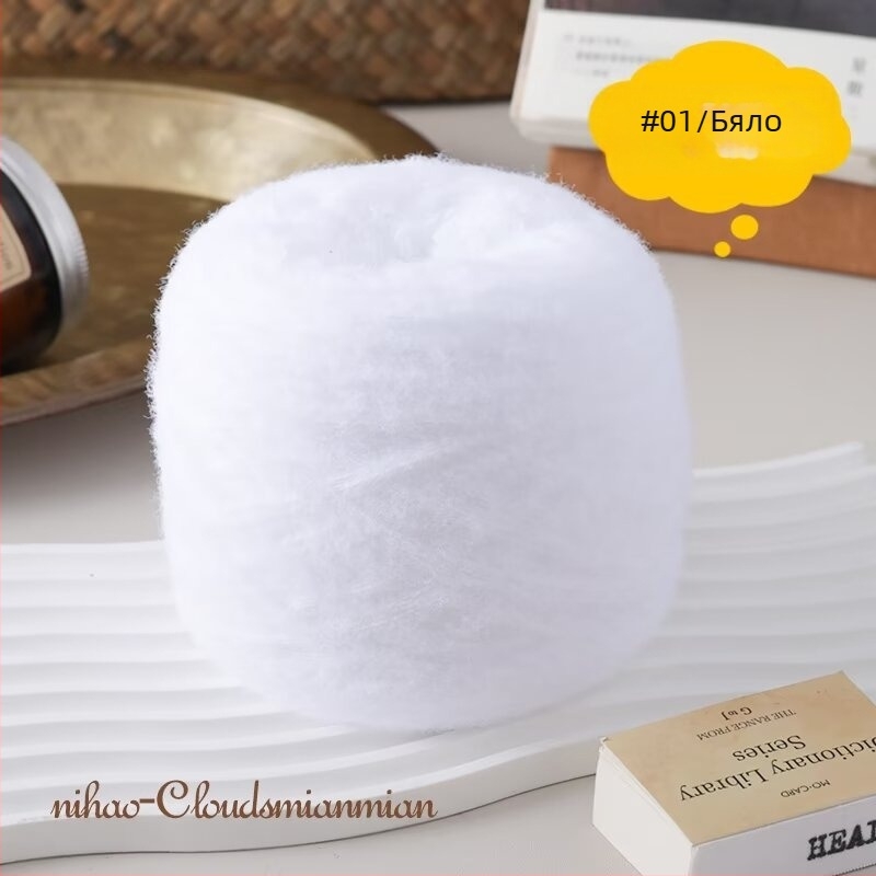 Dadi прежда за ръчно плетене - синтетични влакна, вихрово въртяна, прежда