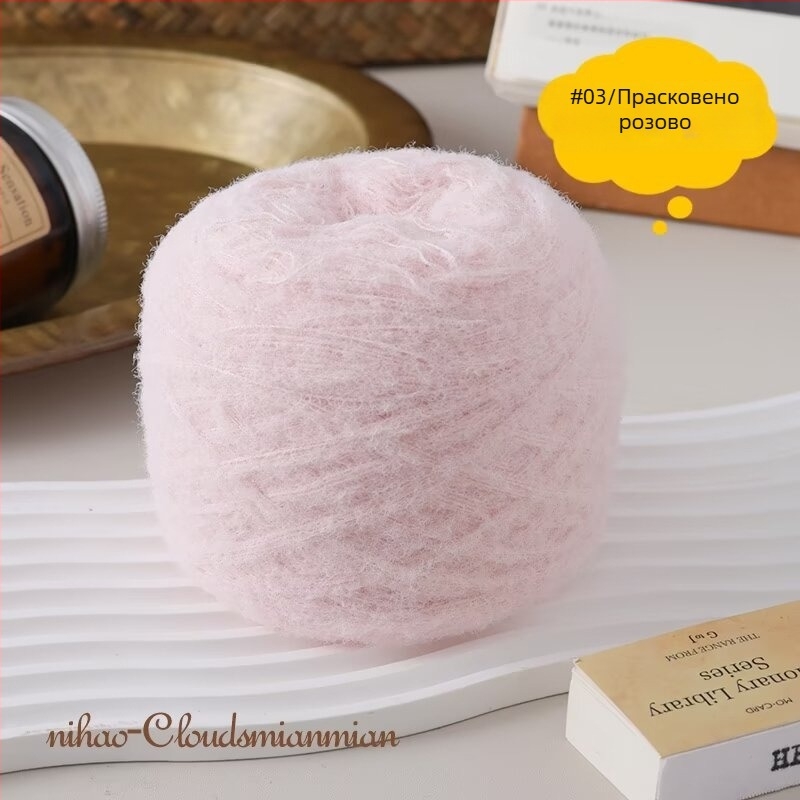 Dadi прежда за ръчно плетене - синтетични влакна, вихрово въртяна, прежда