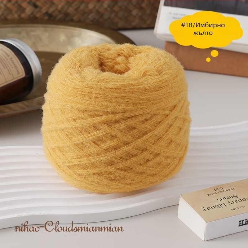 Dadi прежда за ръчно плетене - синтетични влакна, вихрово въртяна, прежда