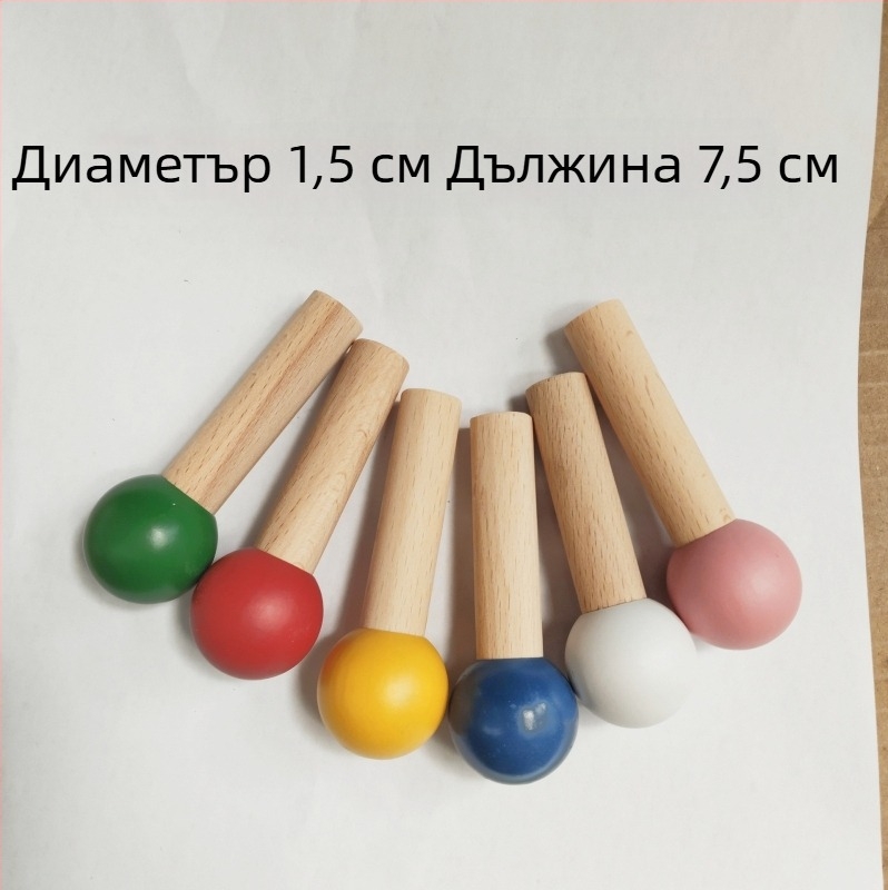 Дървен аксесоар за дупкова дъска, Нордическа закачалка с товароносимост, дърво бук, марка Baimao, произход Линъи, стартира през пролетта 2020