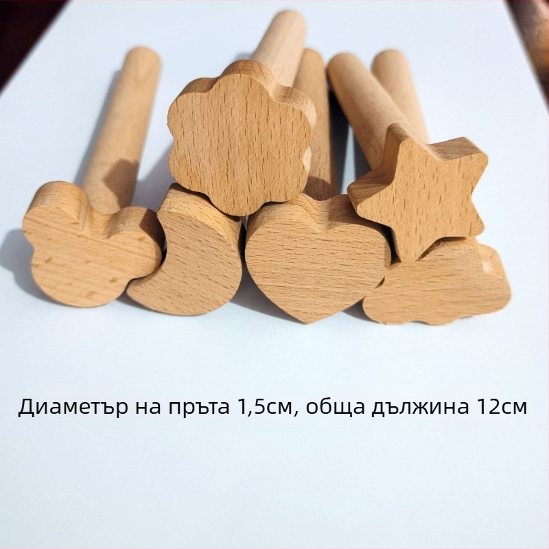 Дървен аксесоар за дупкова дъска, Нордическа закачалка с товароносимост, дърво бук, марка Baimao, произход Линъи, стартира през пролетта 2020