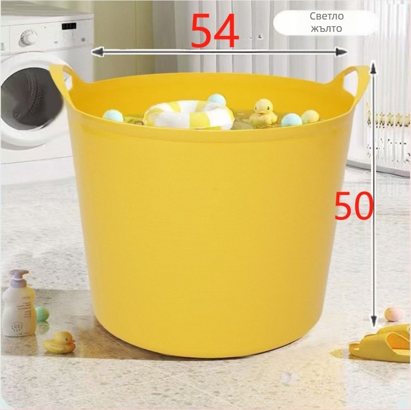 Детска ваничка за къпане с повдигнат дизайн, пластмасова, марка Youjia, за къпане на бебета (Материал: PP; Форма: повдигната; Обхват: къпане на бебета; Марка: Youjia; Подходящ за: дете)