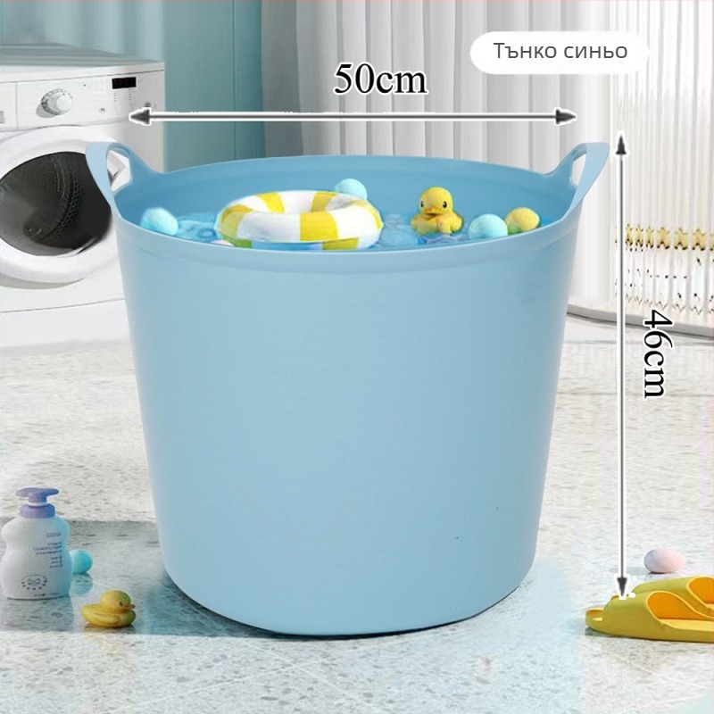 Детска ваничка за къпане с повдигнат дизайн, пластмасова, марка Youjia, за къпане на бебета (Материал: PP; Форма: повдигната; Обхват: къпане на бебета; Марка: Youjia; Подходящ за: дете)