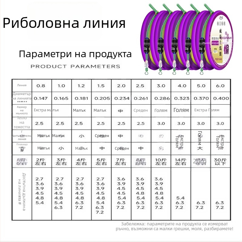 Златна нишкова риболовна линия – комплект с предварително завързана главна линия, готов продукт, мек комплект