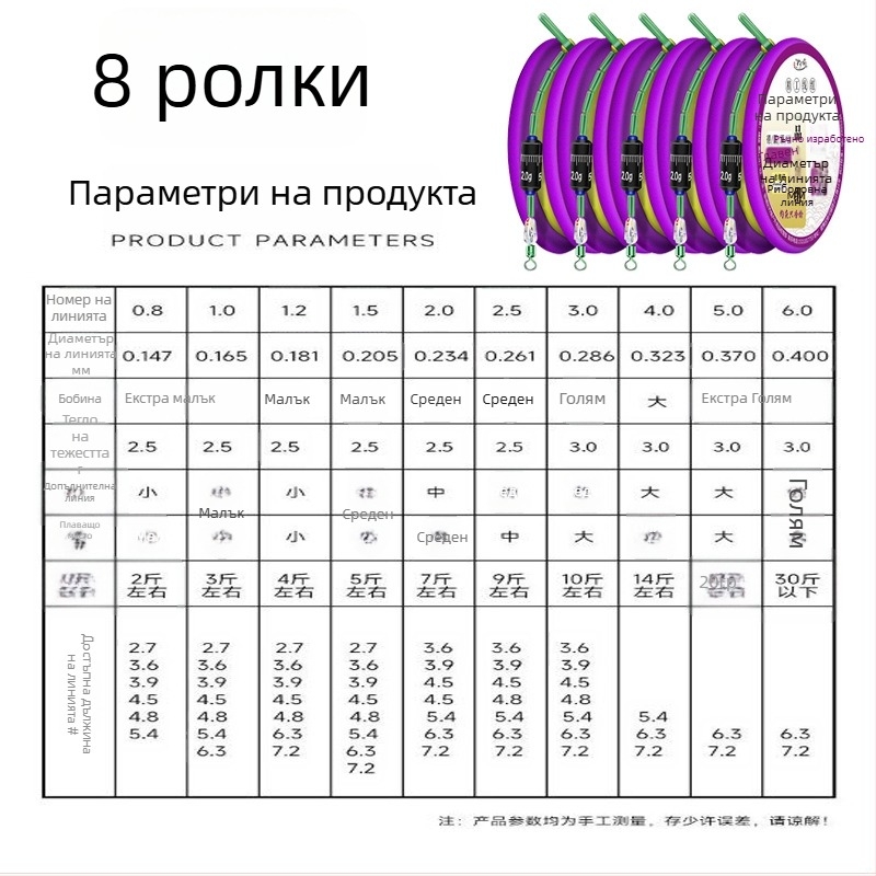 Златна нишкова риболовна линия – комплект с предварително завързана главна линия, готов продукт, мек комплект