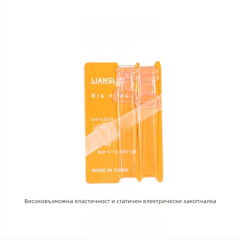 miss&hua силиконова презрамка за сутиен, прозрачен дизайн, с широка катарама — без приплъзване, безшевна