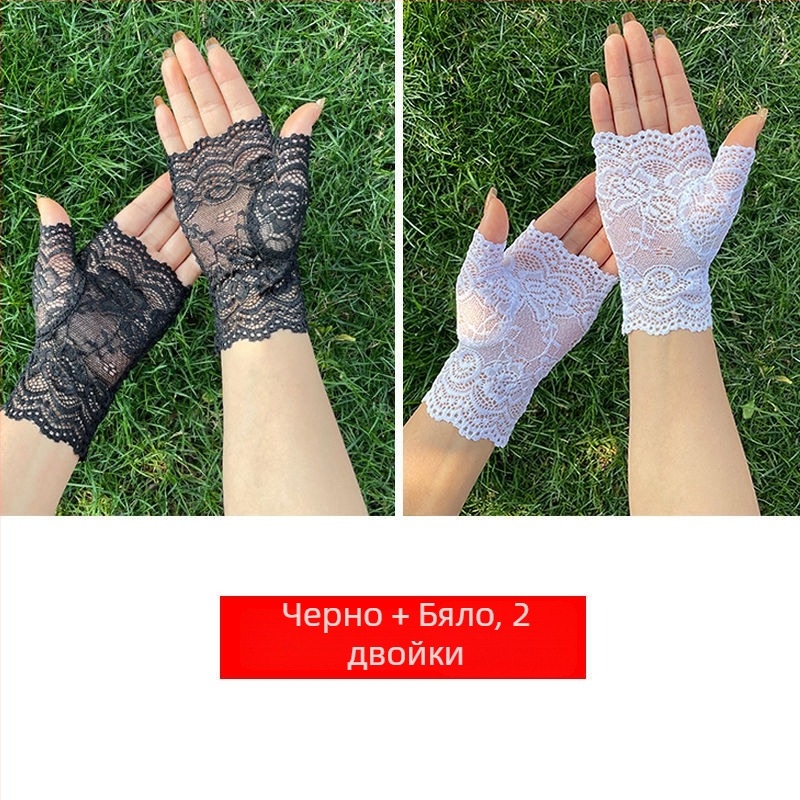 Ръкавици с половин пръсти за лято - антихлъзгащи, износоустойчиви, тъчскрийн; за шофиране и колоездене; лято 2025