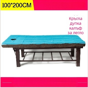 Покривка за легло от химическо влакно, тай-дай печат (модел 21038046239), тъкана по процес 20990512293, подходяща за всички сезони.
