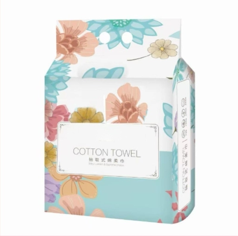 Busuduo Висяща кърпа за лице за почистване, стенен монтаж, домашна употреба, нетъкан плат, издърпващ се дизайн