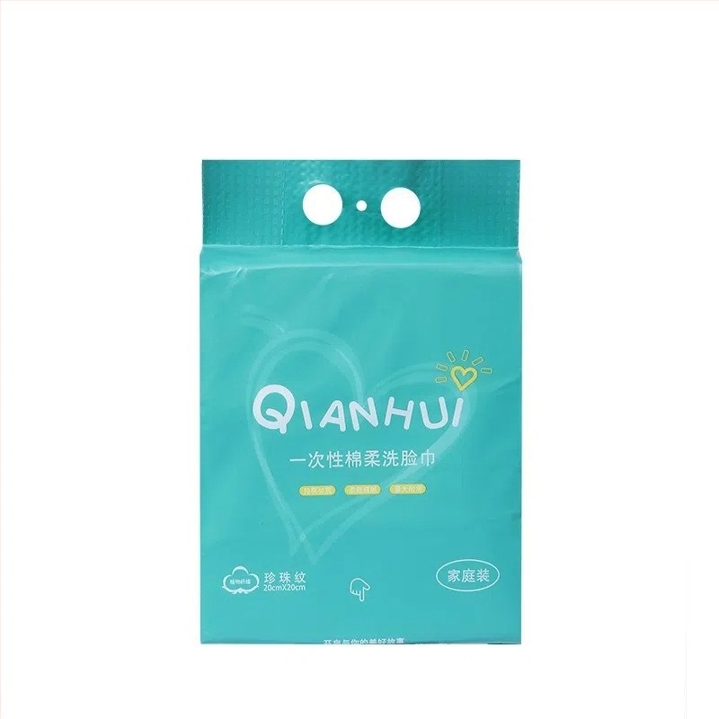 Busuduo Висяща кърпа за лице за почистване, стенен монтаж, домашна употреба, нетъкан плат, издърпващ се дизайн