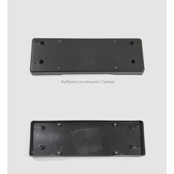 BMW 5 серия: база за регистрационен номер за преден и заден монтаж със скоби и GT рамка