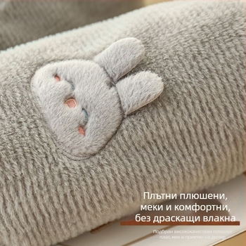 Двоен комплект: ръкавици и рукав за ръка – топлина и антизамърсяване, фростирана повърхност, оригинален дизайн, марка Warm Fish, за лица над 13 години