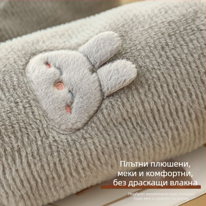 Двоен комплект: ръкавици и рукав за ръка – топлина и антизамърсяване, фростирана повърхност, оригинален дизайн, марка Warm Fish, за лица над 13 години