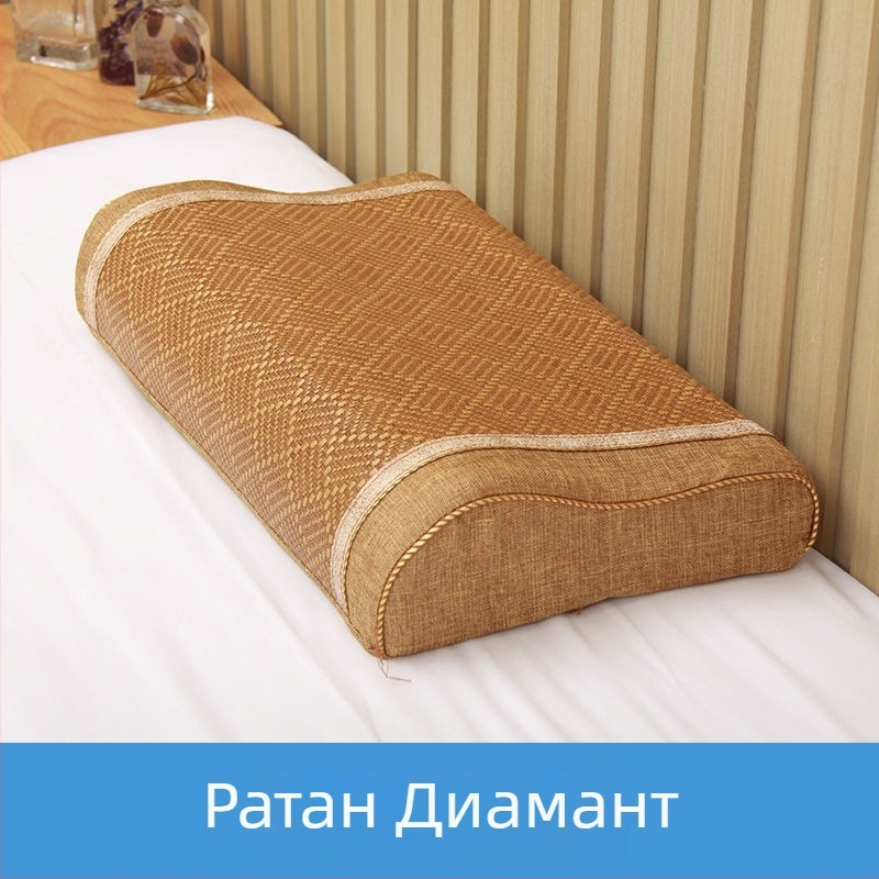 Памучен калъф за възглавница, плат с проста тъкан (plain weave), реактивно боядисан, модерен минималистичен стил.