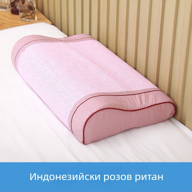 Памучен калъф за възглавница, плат с проста тъкан (plain weave), реактивно боядисан, модерен минималистичен стил.