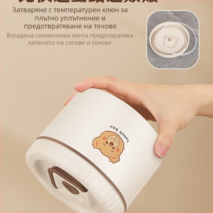 316 неръждаема стоманена изолирана кутия за обяд, за офис служители, възрастни, без електричество, капацитет 468l