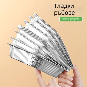 Еднократна тава от хартия и алуминиево фолио – кръгла или квадратна, хранително качество, 10–55 броя, 3-годишен срок на годност, рециклируема