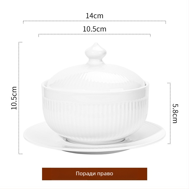 Jufumei керамичен съд за готвене с капак — луксозен стил, персонализиран, неръчна изработка