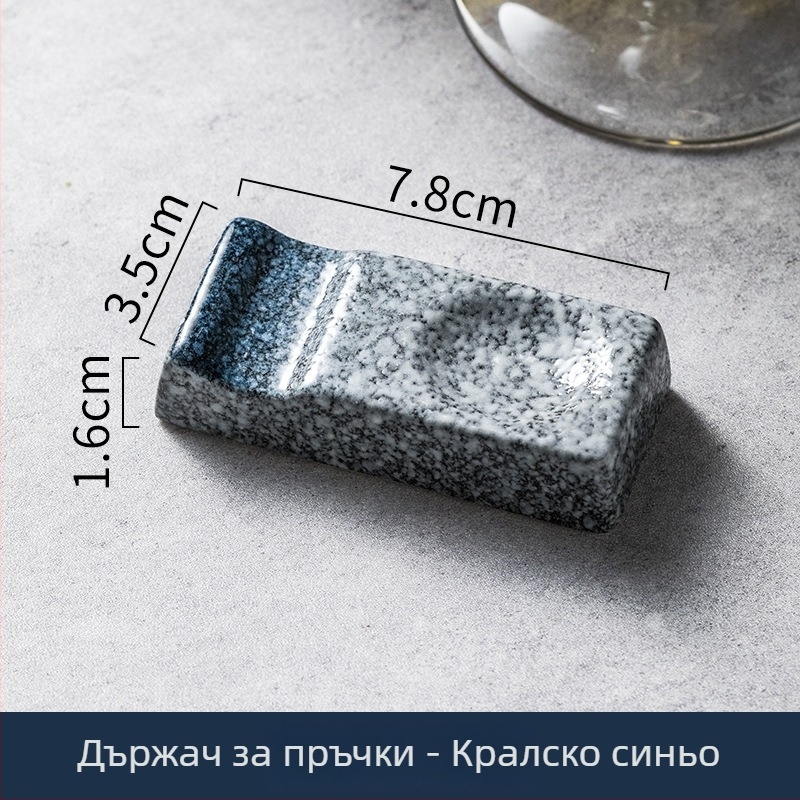 Керамичен държач за клечки и подложка за лъжици в японски стил (Материал: керамика; Бранд: Danrun; Код на продукта: 25; Персонализация: налична)