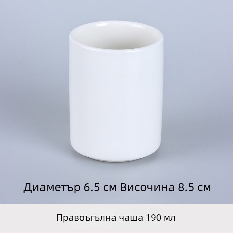 Керамична чаша за чай за хотели и ресторанти, китайски стил, прост стил