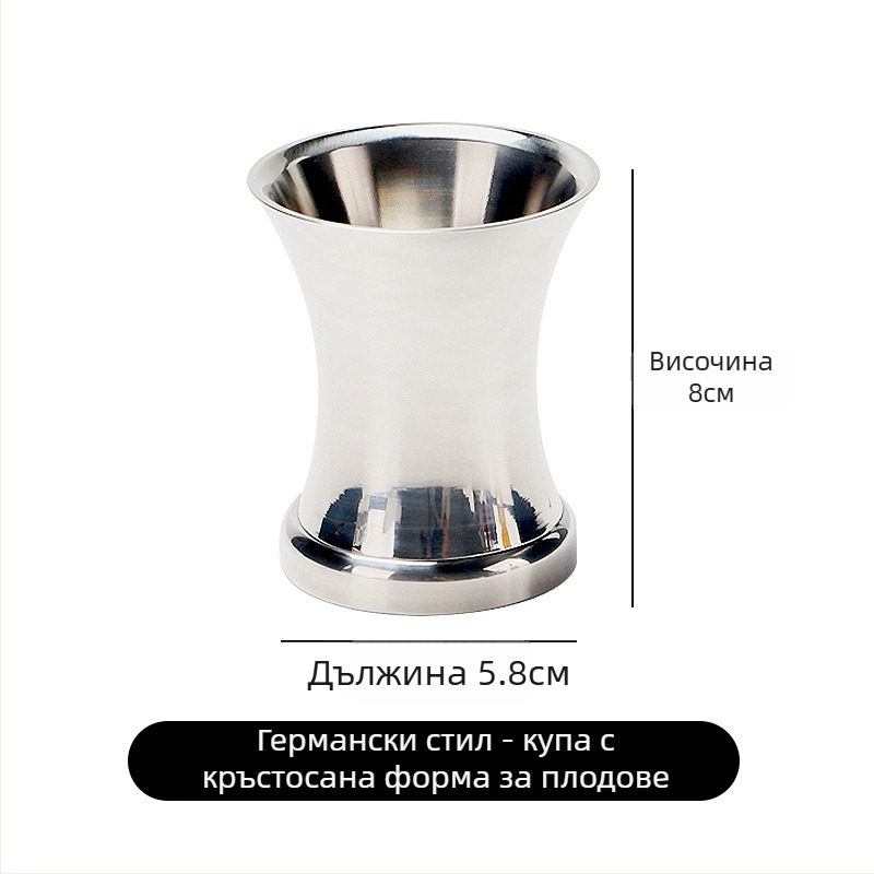 Дръжач за клечки за зъби - Space Aluminum, анти изпускане, стил лукс, за бар и дома