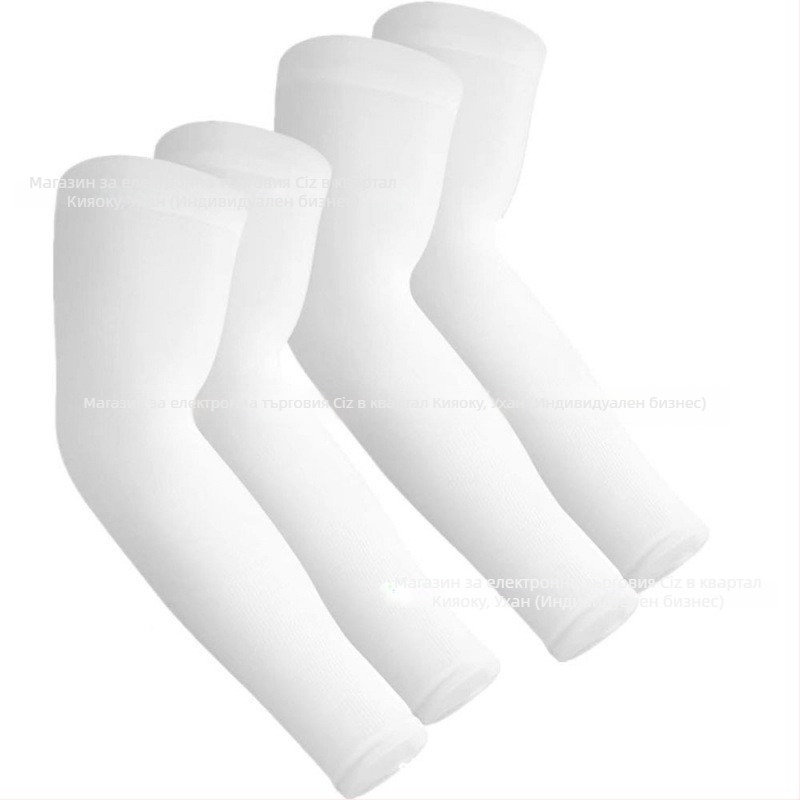 Слънцезащитни ръкави за спорт на открито, ледена коприна и нейлон, дишащи и абсорбиращи пот, съдържание 81–95% нейлон, за каране и шофиране