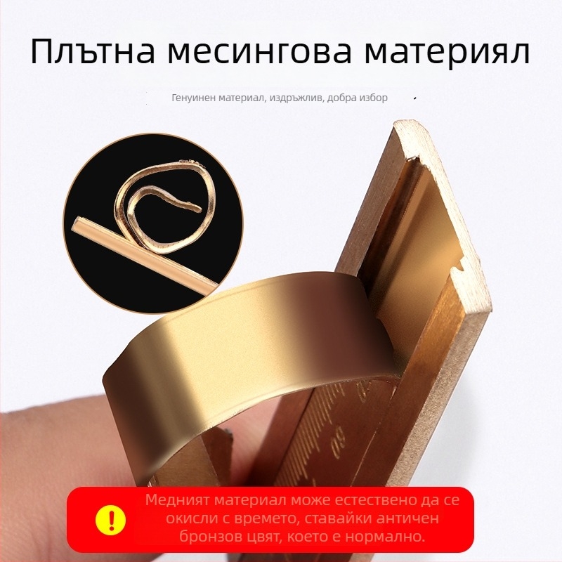 Верниер калипер за бижута – мини, високопрецизен, чист мед, гривна с мъниста, преносим дигитален дисплей