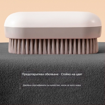 Самонагряваща велурена термална жилетка — акрилно влакно, дебело оплетено плетиво, U-образно деколте, защита за гърба и корема