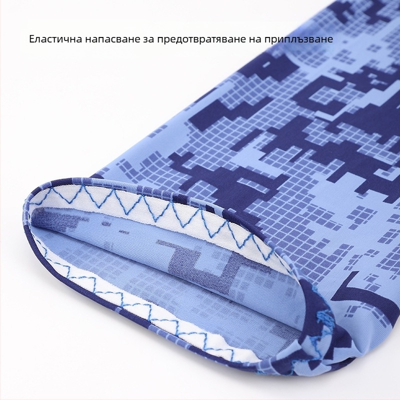 Колоездачни охлаждащи ръкави за мъже — прост стил, нейлонова тъкан, съдържание на нейлон 81–95%, подходящи за младежи и за хора в средна възраст, модерен градски стил