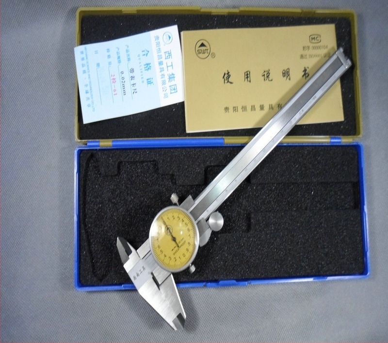 SWT Southwest Табличен верниер калипер, неръждаема стомана, обхват 0–200 мм, разделение 0,02 мм