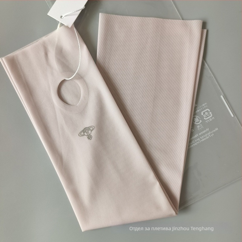 UV защитен ръкав Ice Silk плат, безшевен дизайн, съдържание найлон 51–60%, свеж стил