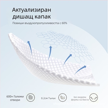 Сутиен в стил жилетка с дантела (ултра тънка оформена чашка, дишащ найлон, предно закопчаване)