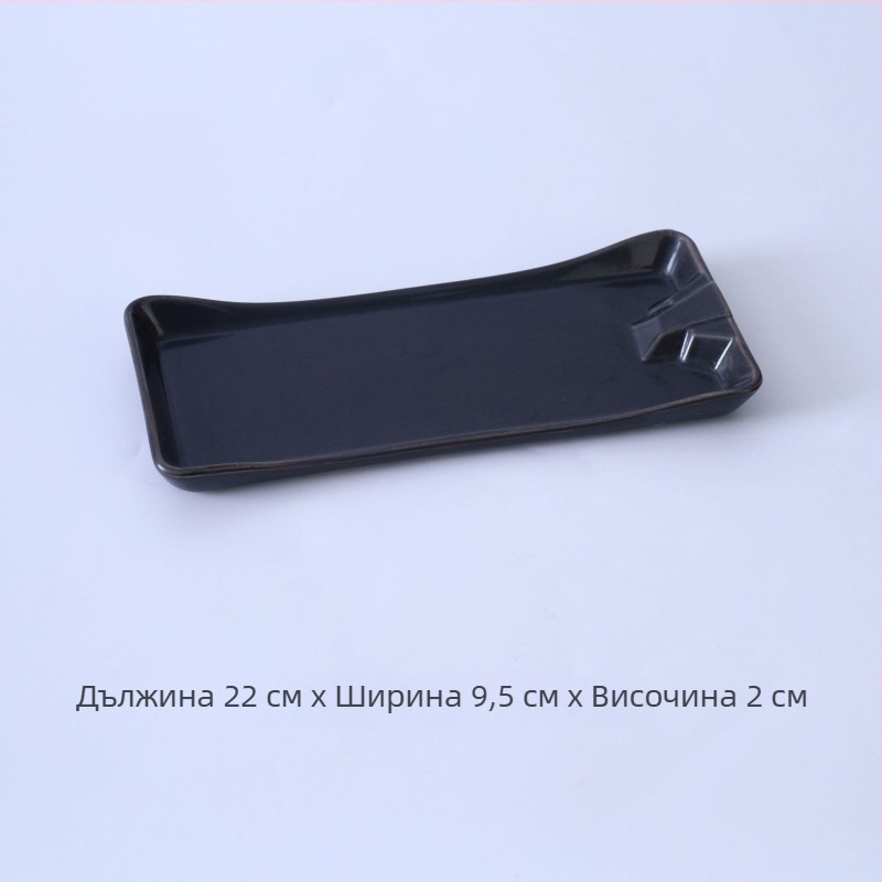 Керамичен сервиз за маса в стил планински, глазури при изпичане, четириделен комплект за горещо готвене и барбекю