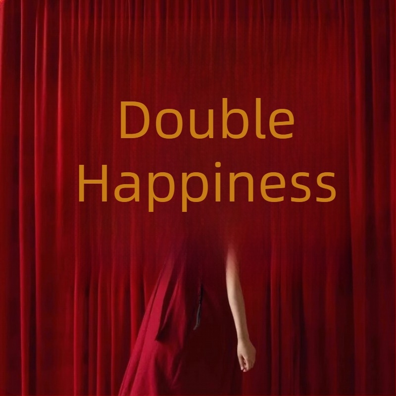 Сватбен фон от плат със благоприятни символи, фотозона за снимки, печат на лого