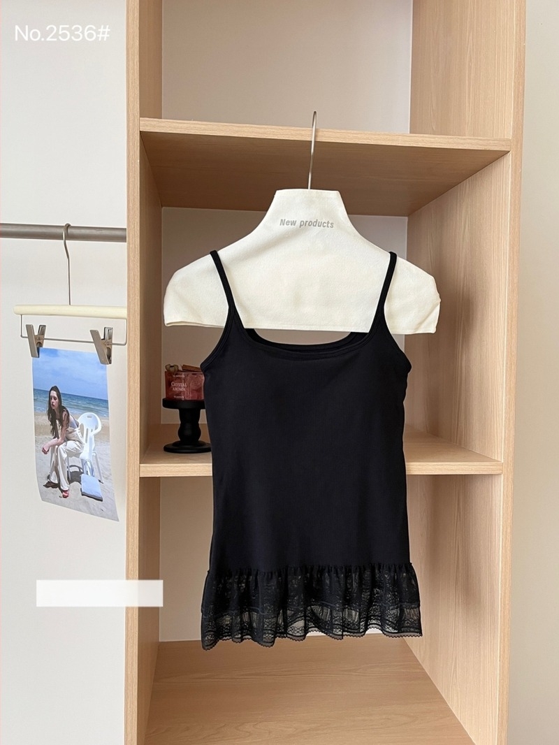 Дантелена потничка от найлон, кръгло деколте, за всички сезони, средно тегло 181–200 г/м²