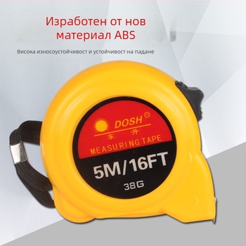 Dongsheng неръждаем стоманен лентов измервател, 19 мм ширина на лентата, защитен корпус, за измерване, опаковка 180 бр.