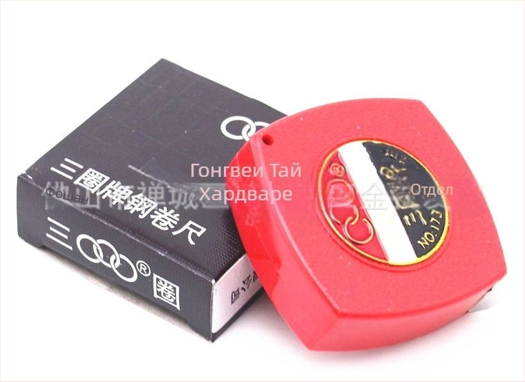 Three turns измервателна лента от неръждаема стомана, метрична скала