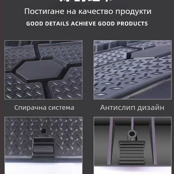 Антихлъзгаща се пластмасова рампа за автомобилна поддръжка | За смяна на масло | Материал: пластмаса