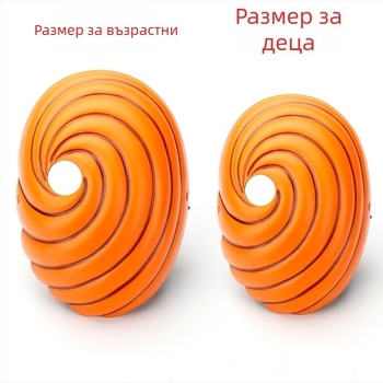 OXDM маска за косплей – пластмасова, аксесоар за нинджа костюм и Хелоуин