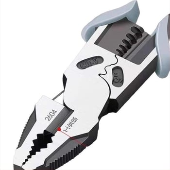 Германски стил мултифункционални клещи за тел с диагонален нос, индустриално качество, улесняващи работа на електротехник (4.6 мм)