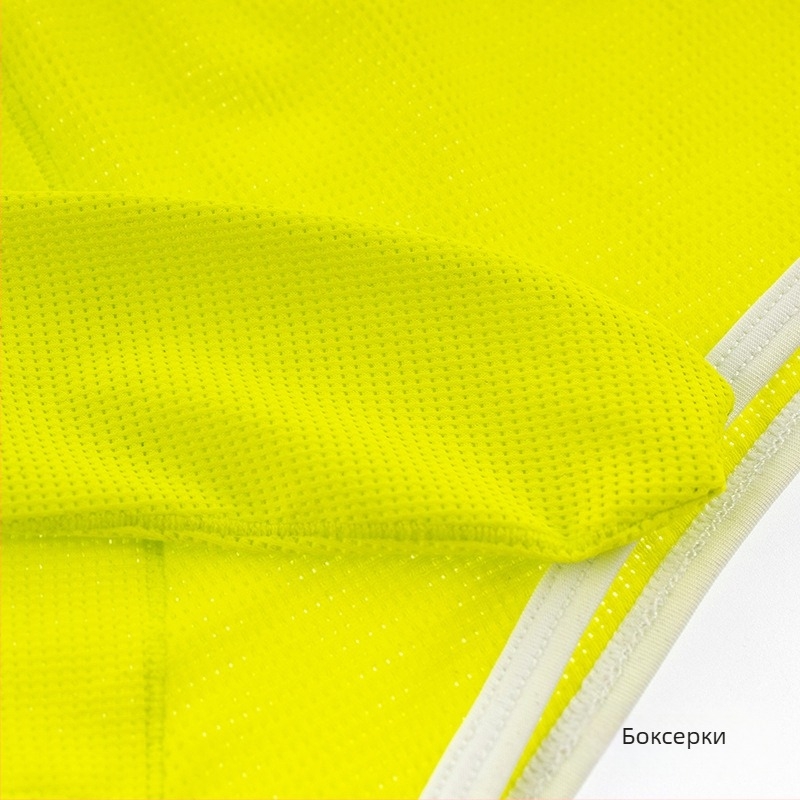 Мъжки мрежести боксерки, найлон 70–80%, плетена материя, ниска талия, спортен стил
