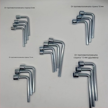 Nothing A3 желязо L-образен вътрешен шестограмен торцев ключ с 7-образен инструмент – многофункционално допълнение за трион и косачка